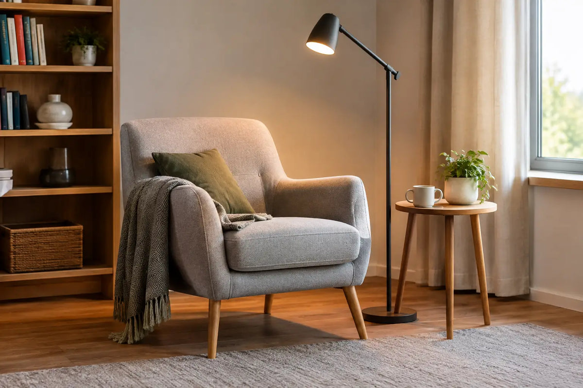 Beste leeslamp naast fauteuil kiezen thuis