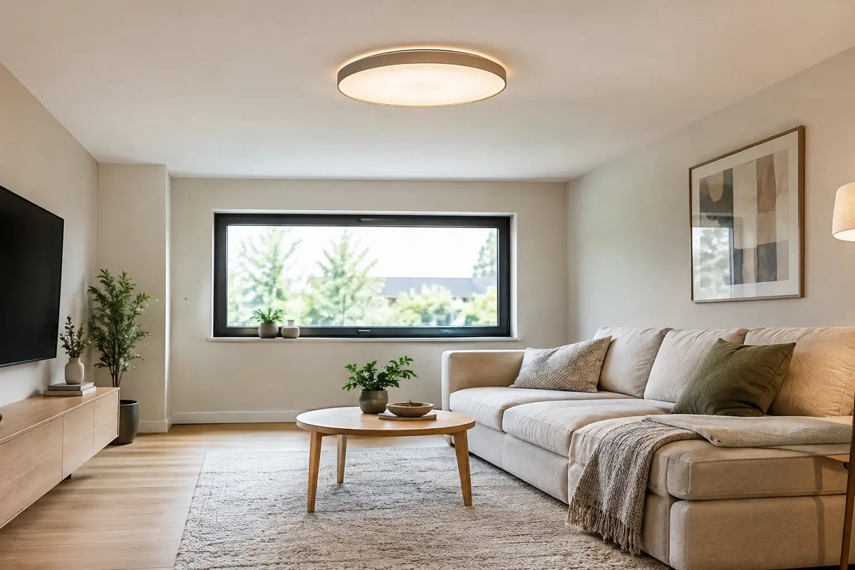 Lampen voor laag plafond zonder ruimteverlies