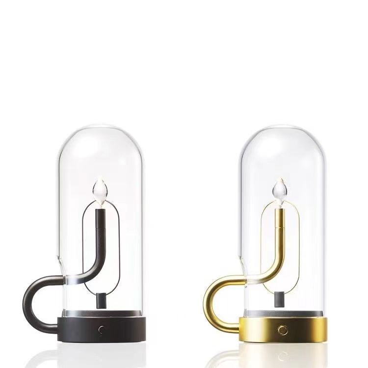 Creative Charging Imitation Candle Swing Ambience Table Lamp