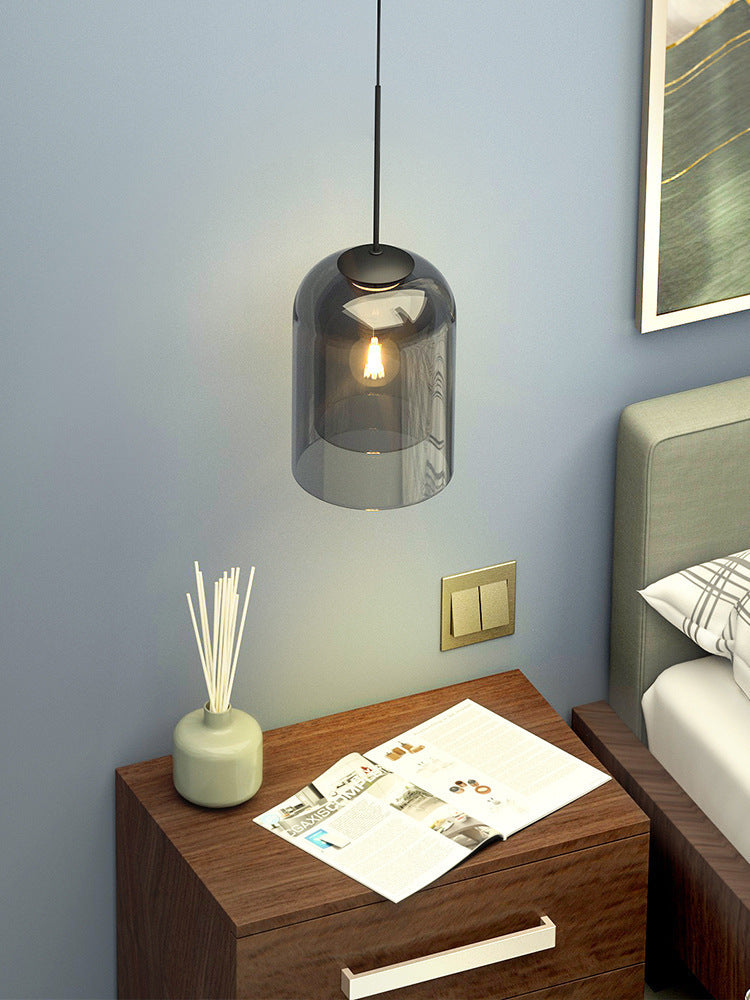 Glazen wandlamp