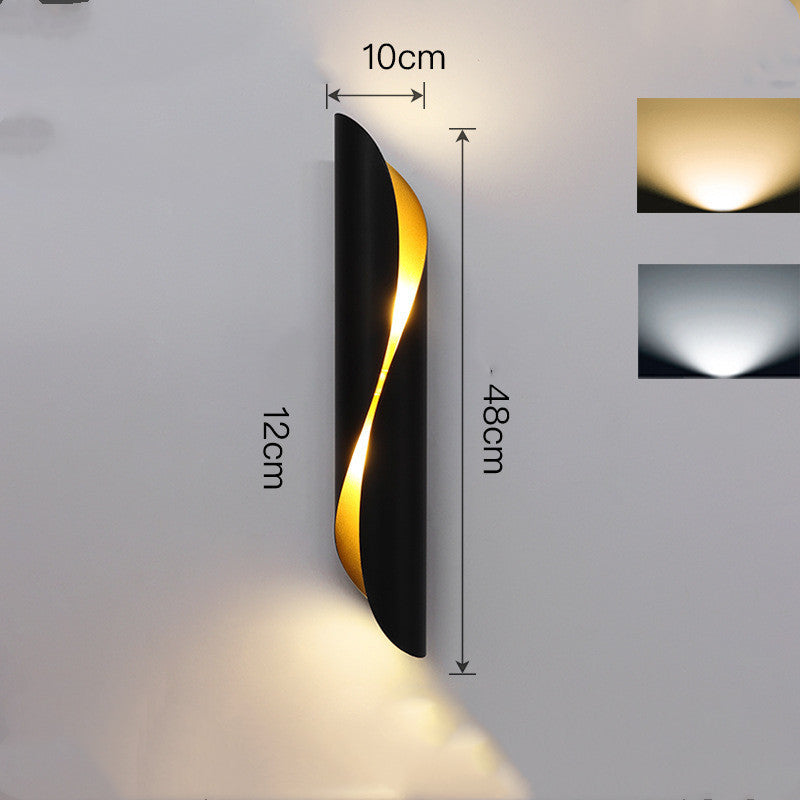 Elegant Aluminum Wall LED Lamp