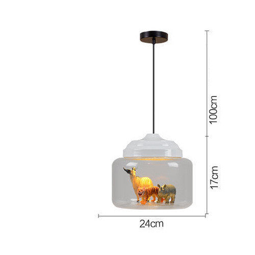 Glazen kinderkamer pendel