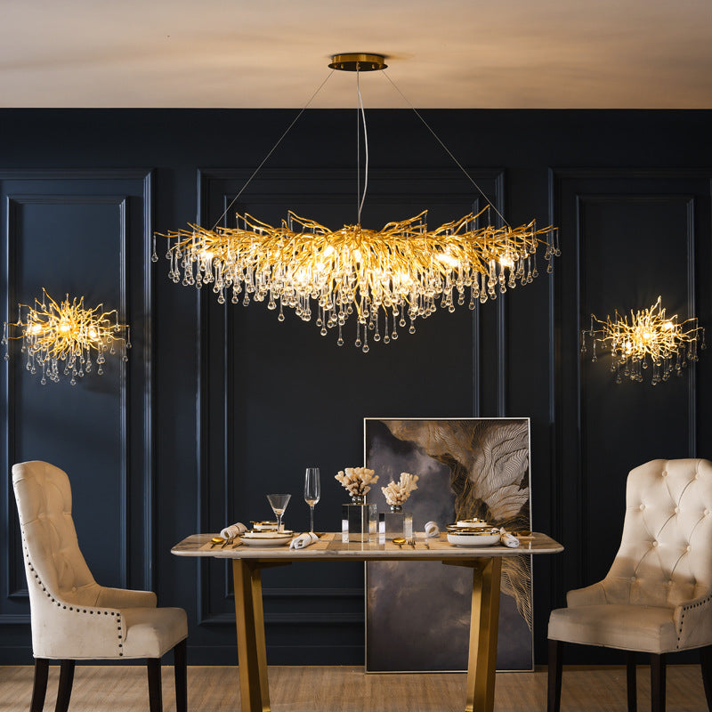 Luxe kristallen hanglamp