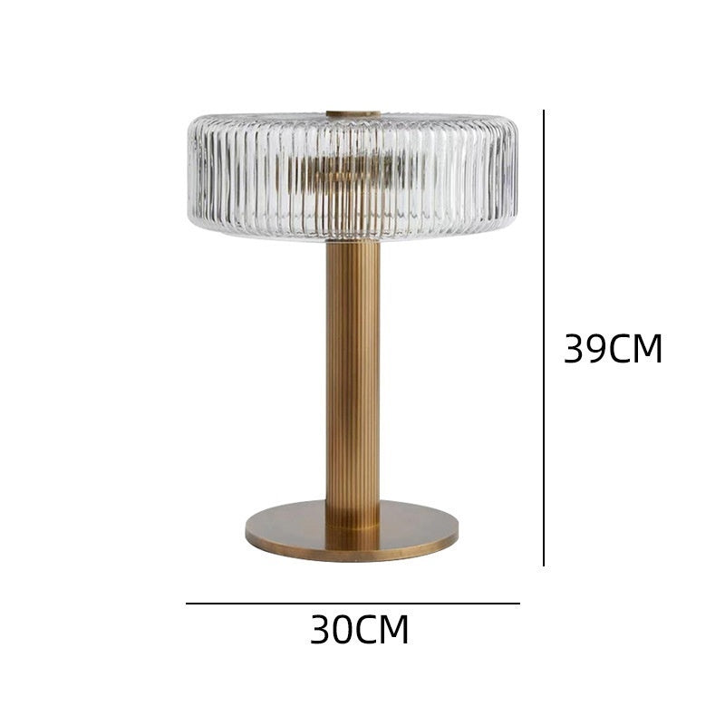Light Luxury Glass Lamp