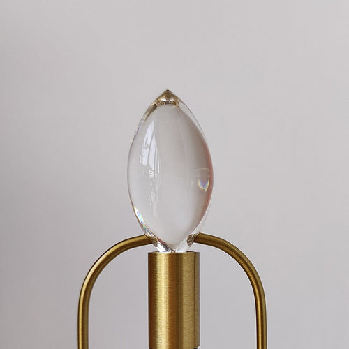 Tischlampe mit Kerzenimitat zum Aufladen