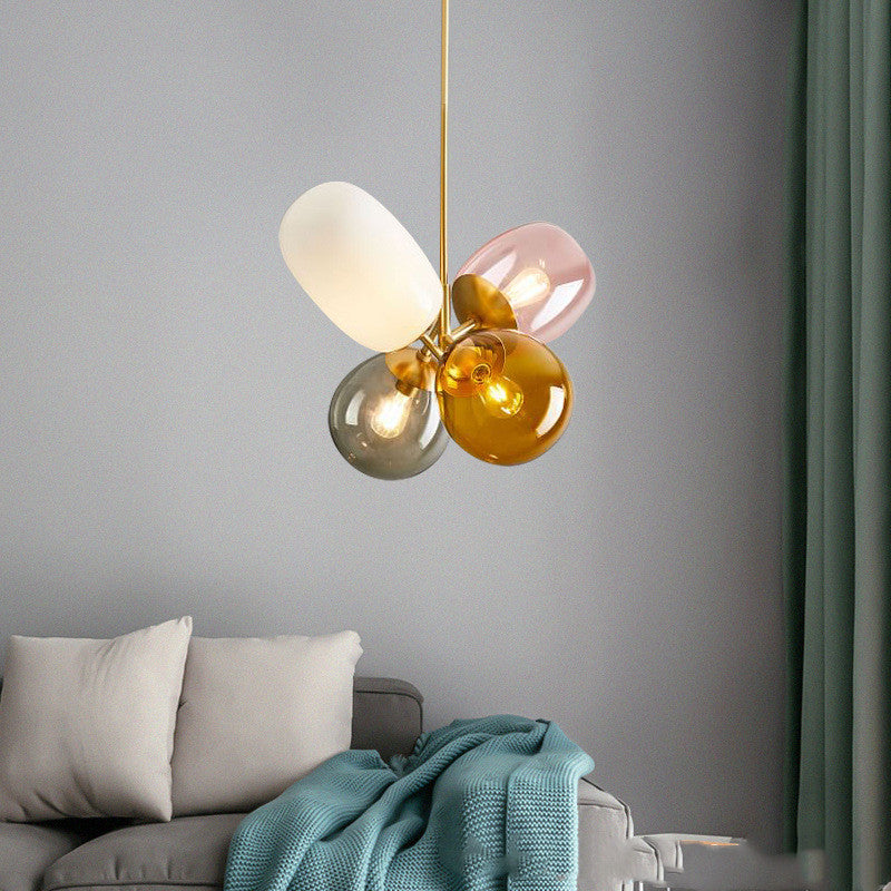 Stained Glass Chandelier