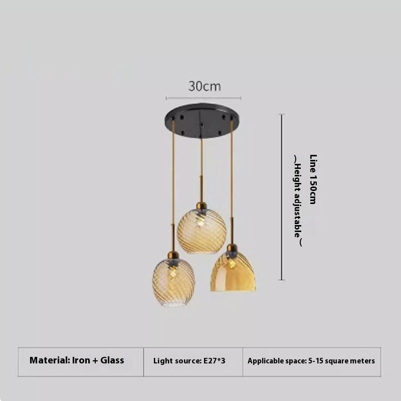 Glazen hanglamp