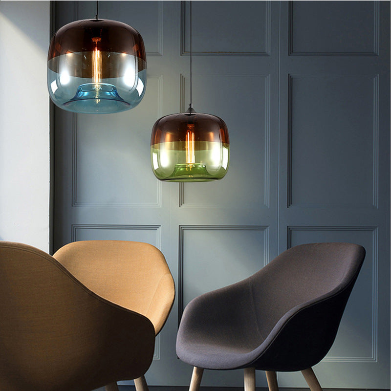 Glazen hanglamp