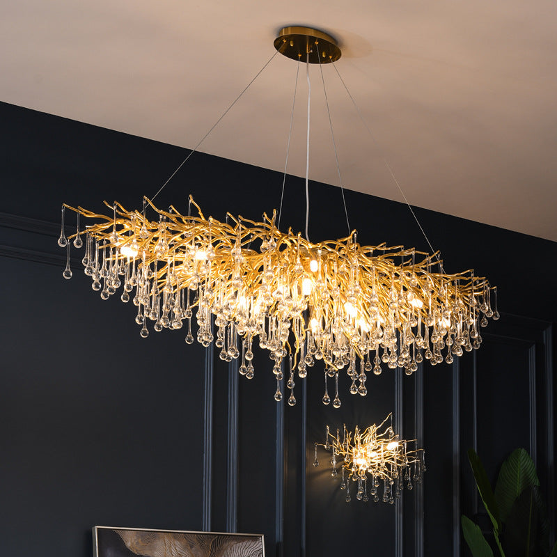 Luxe kristallen hanglamp