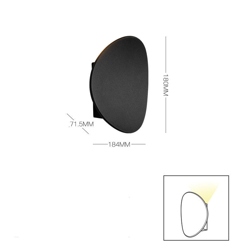 Simpele led wandlamp