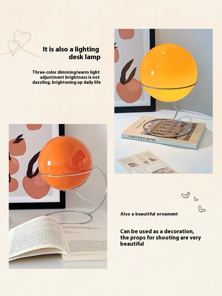 Vintage Table Glass Lamp