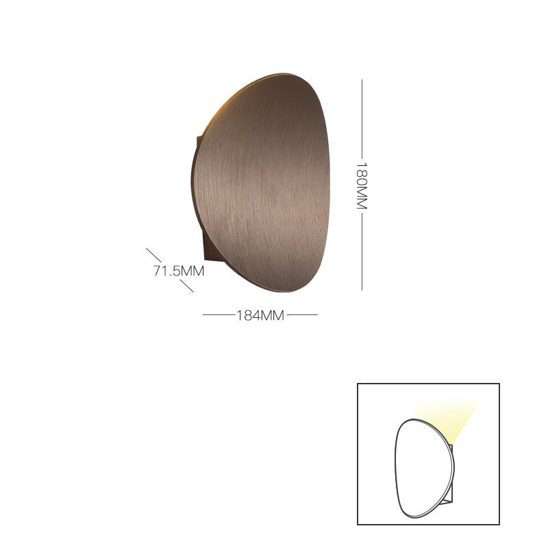 Wall Lamp LED Simple Round