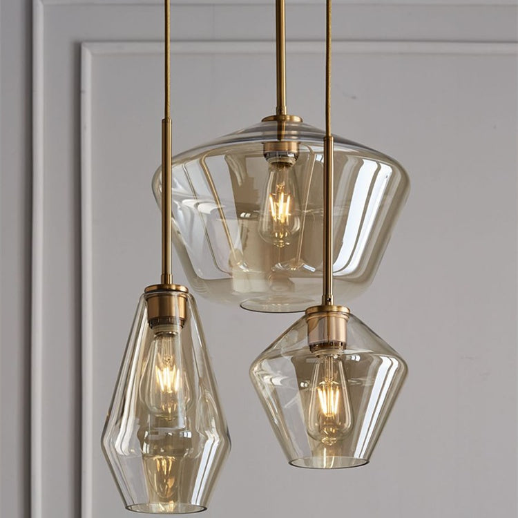 Glazen hanglamp