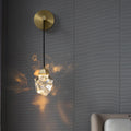 Luxury Crystal Copper Wall Lamp