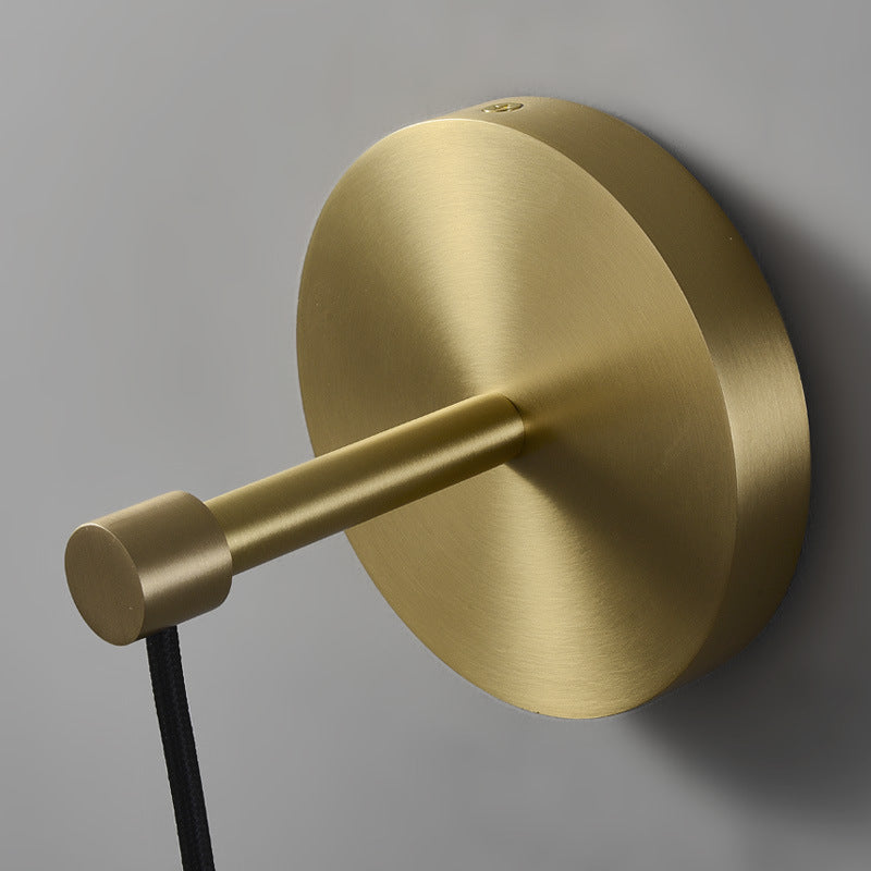 Luxury Crystal Copper Wall Lamp