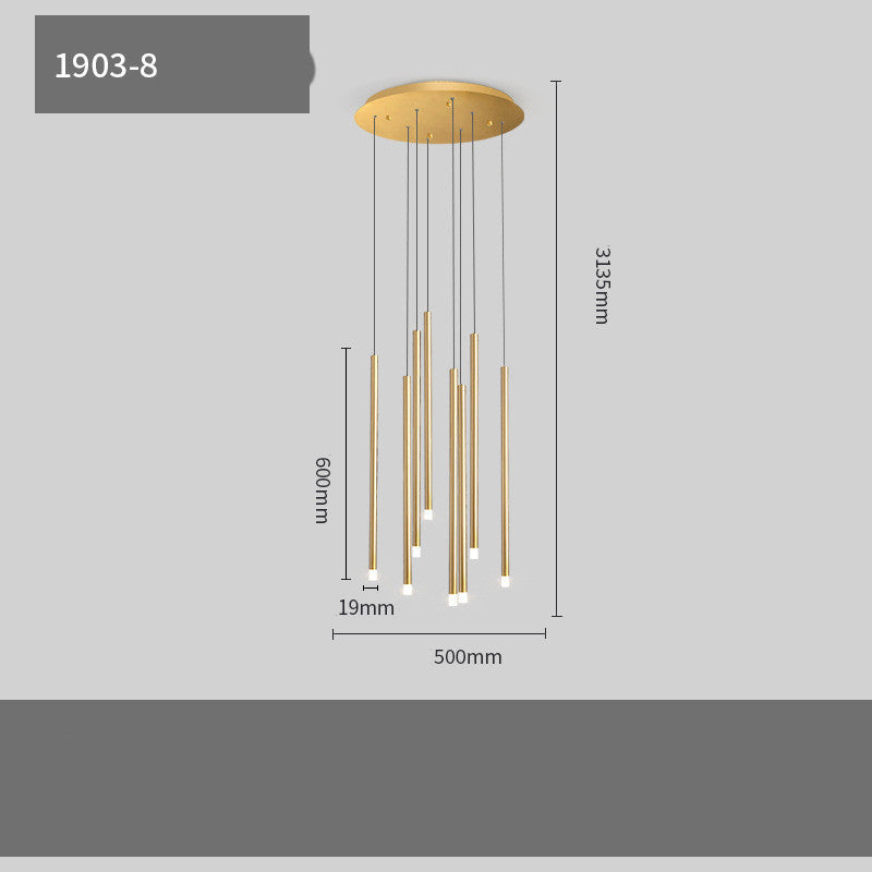 Luxuriöse Wohnzimmerlampe