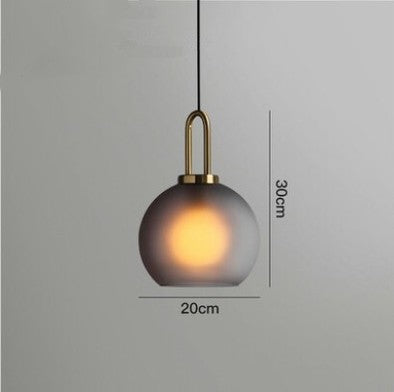 Modern Glass Ball Chandelier