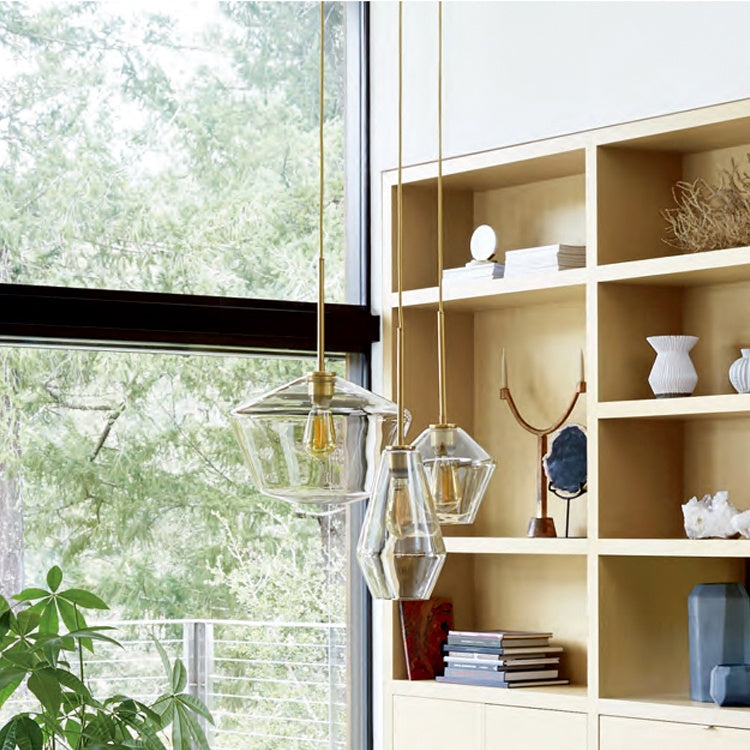 Glazen hanglamp