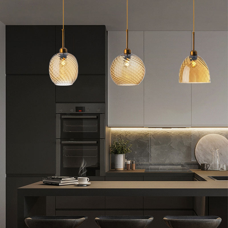 Glazen hanglamp