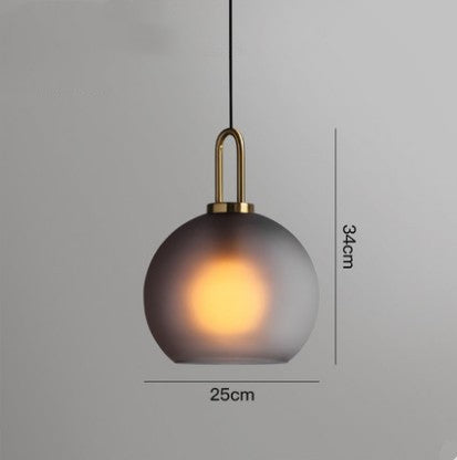 Glazen hanglamp