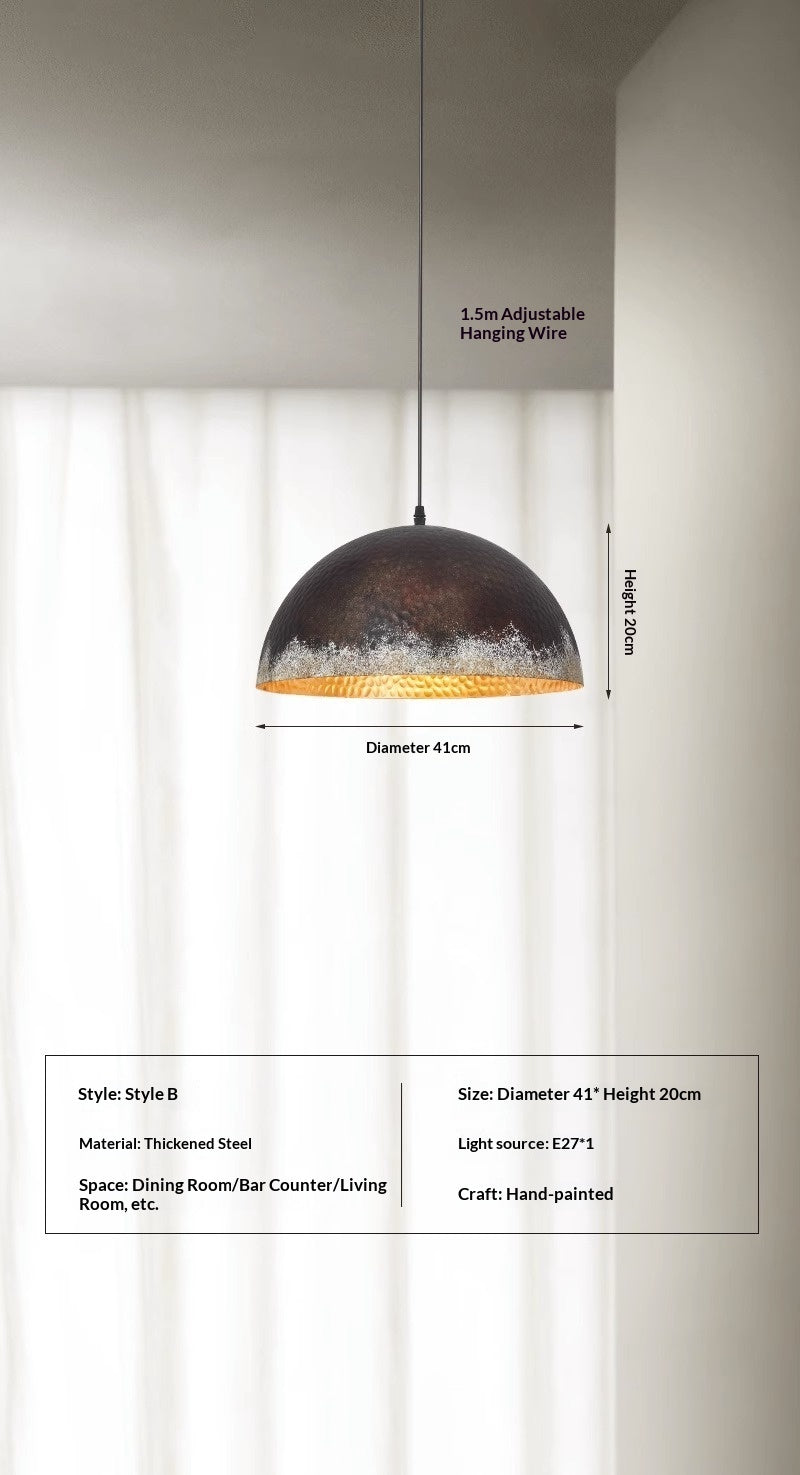 Industrial-Style Table Pendant Light