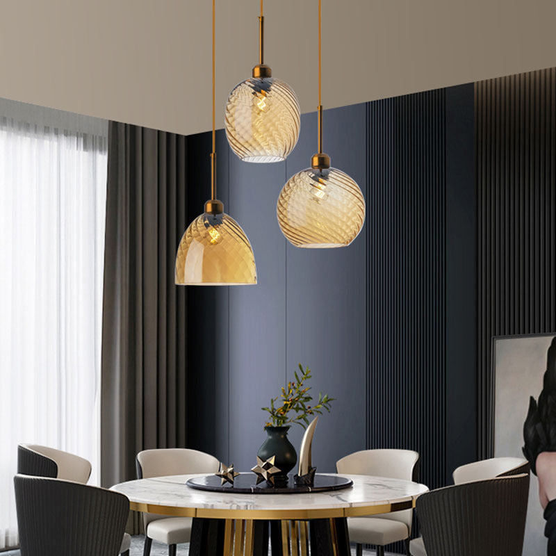 Glazen hanglamp