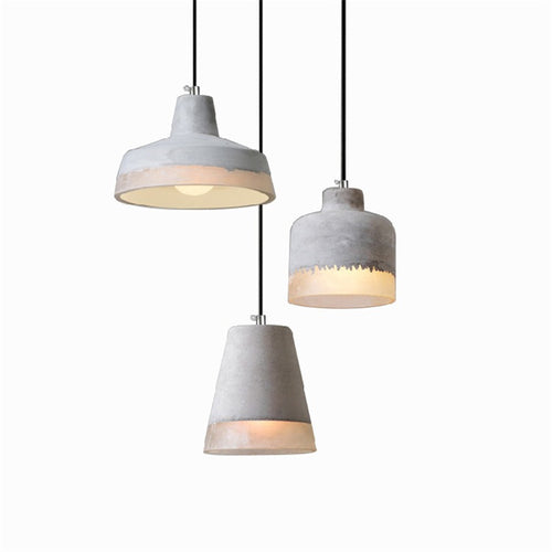 Cement hanglamp design