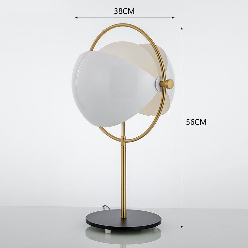 Luxury Reversible Semi-circular Table Lamp
